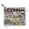 catstudio University Of Connecticut Collegiate Zipper Pouch Purse | Holds