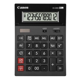 Canon AS-2200 - 12-digit semi-desktop calculator