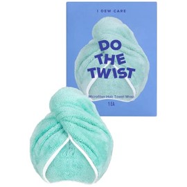 I Dew Care Microfiber Hair Towel Wrap - Do The Twist | Absorbent Quick Dry, Anti Frizz, Hair Turban for Men and Women, 1 Count