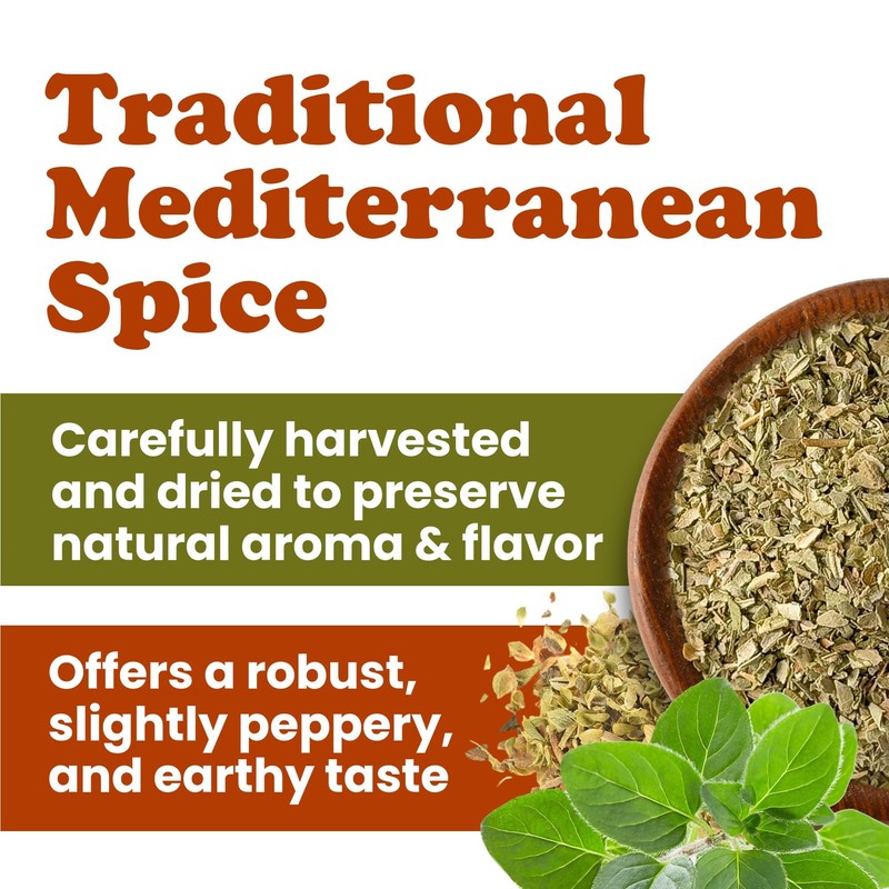 Food to Live Oregano, 4 Ounces – Whole Dried Leaves