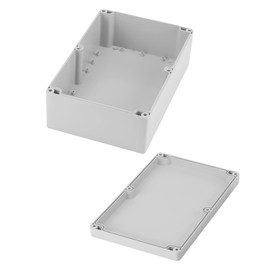 ZAWELIYO Junction Box,IP65 Waterproof Electrical Box Dustproof Universal Electrical Project Enclosure White 230 x 150 x 85mm
