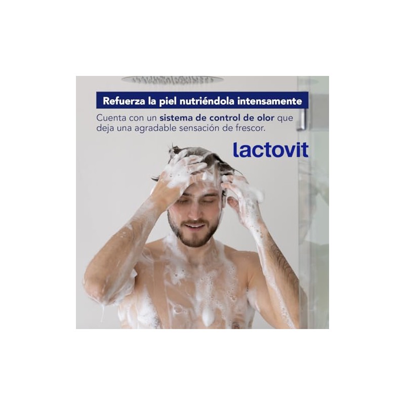 Lactovit Deo Action Gel de Baño 3 en 1 Cuerpo
