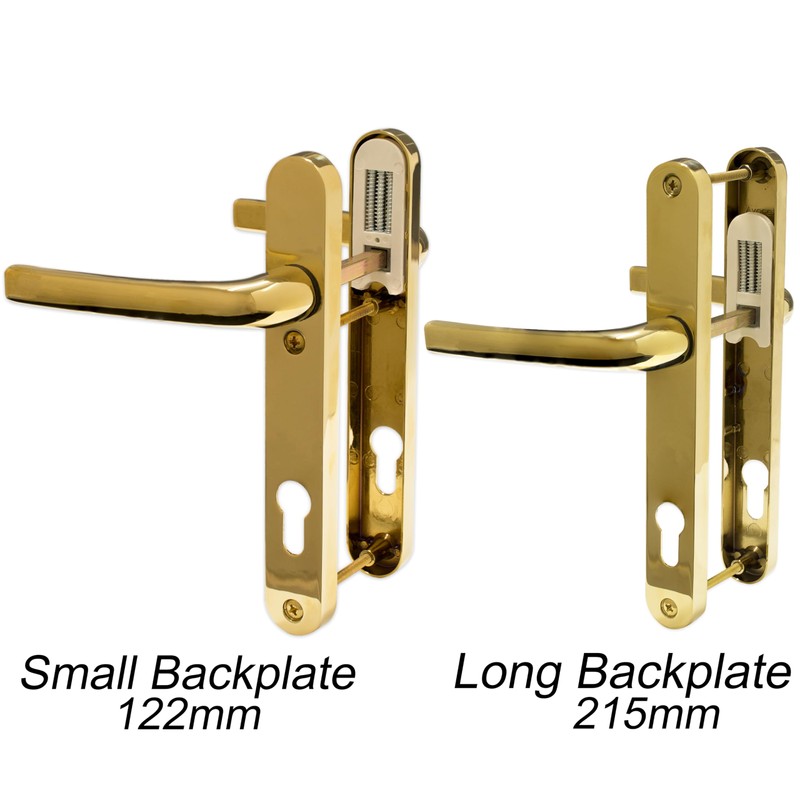 UPVC Door Handle Avocet Pioneer Sprung 92mm PZ Double Glazing