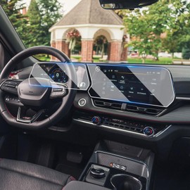 TTCR-II 2 PCs Compatible with 2025 Chevy Equinox Screen Protector Navigation Display 11.3 Inch, for 2025 Equinox Instrument Cluster Screen Protector 11 In