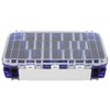 Fishing Lure Box Double Sided Detachable Transparent Waterproof Multi Purpose