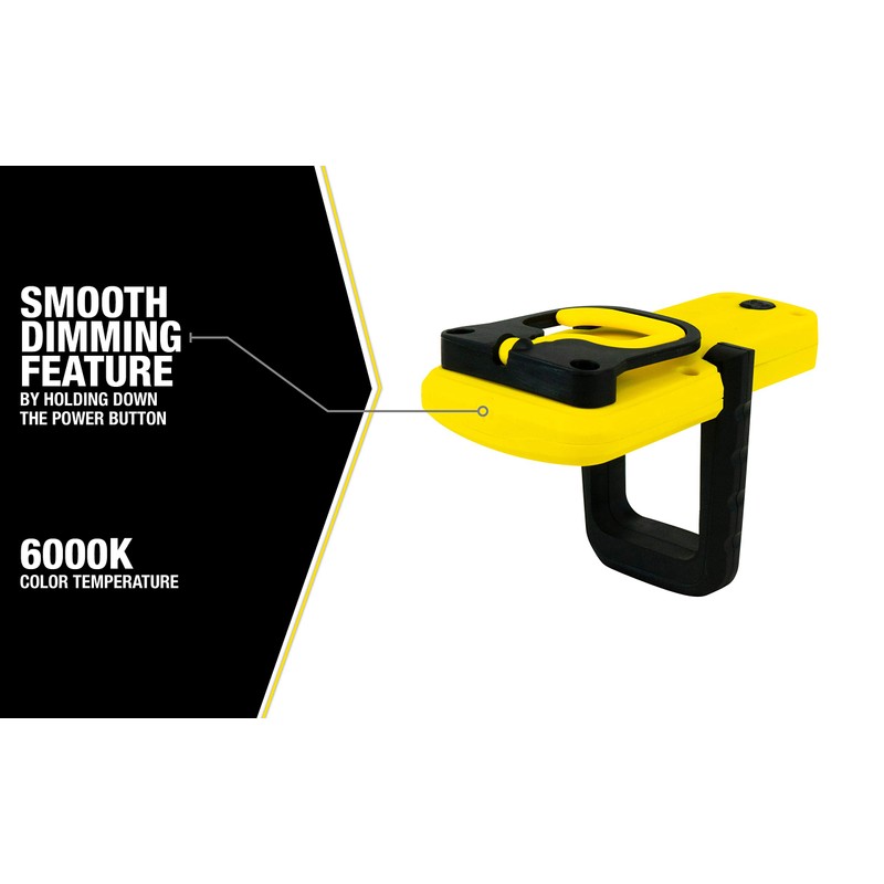 Yellow Jacket 300 Lumen LED Rechargeable Handheld Task Light with