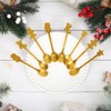 Frgasgds Set of 8 Coffee Spoons, Christmas Spoon Set, Dessert