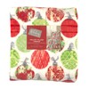 Christmas Decorative Throw Blanket: Soft Comfy Fleece with Red Green