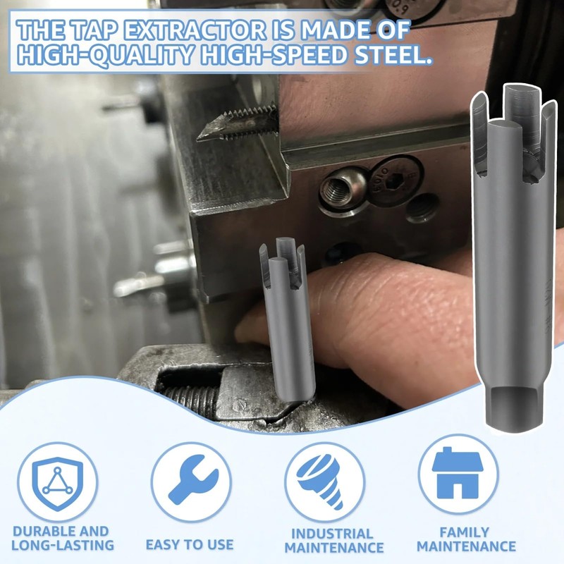 High Speed Steel Broken Tap Extractor Broken Screw Extractor Extractor