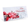 Premium Voucher Cards (Pack of 10) for Christmas, Lockable Folding