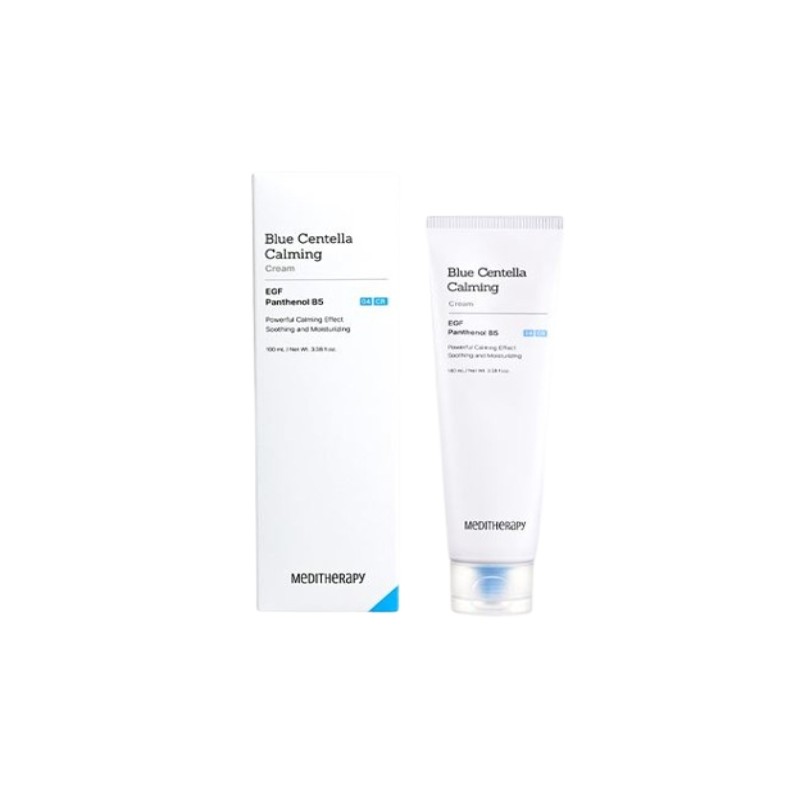 Blue Centella Calming Cream 100ml (1 bottle) Meditherapy 3-minute soothing
