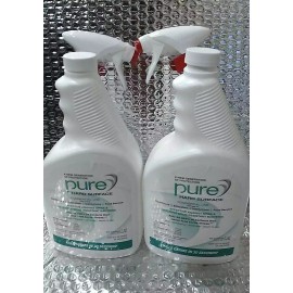 Pure Hard Surface Cleaner Apparel Accessories 32oz ~ Lot of 2