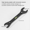 Multipurpose Shower Wrench with Spirit Level Plumbing Tool for Positioning