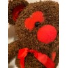 Dan Dee Valentine Chocolate Scented Teddy Bear Heart Stuffed Plush
