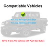 Smart Key for Jeep Wagoneer Gladiator 2018-2021，YIKEBALOG 4utton Proximity Remote