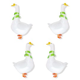 4Pcs Walking Silly Goose Balloons One Silly Goose Birthday Decor,Cute Pet Balloons Perfect for Birthday Party Decorations Baby Shower Spring Outdoor Party Photo Prop Strolling Animal