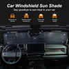 Car Sun Shade for Windshield Compatible with Hummer EV 2022