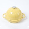 HAWOK Cast Iron Bread Cloche, Dia. 7.8inch/20cm, with Proofing Basket