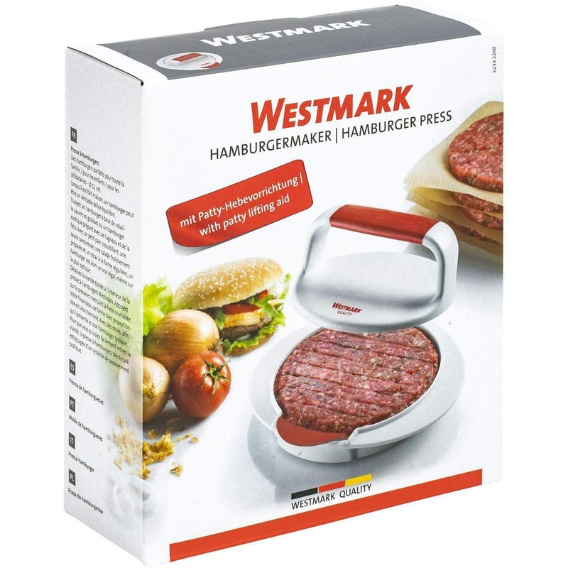 Westmark 62332260 Hamburger Maker with Patty Lifting Device, Inner Diameter