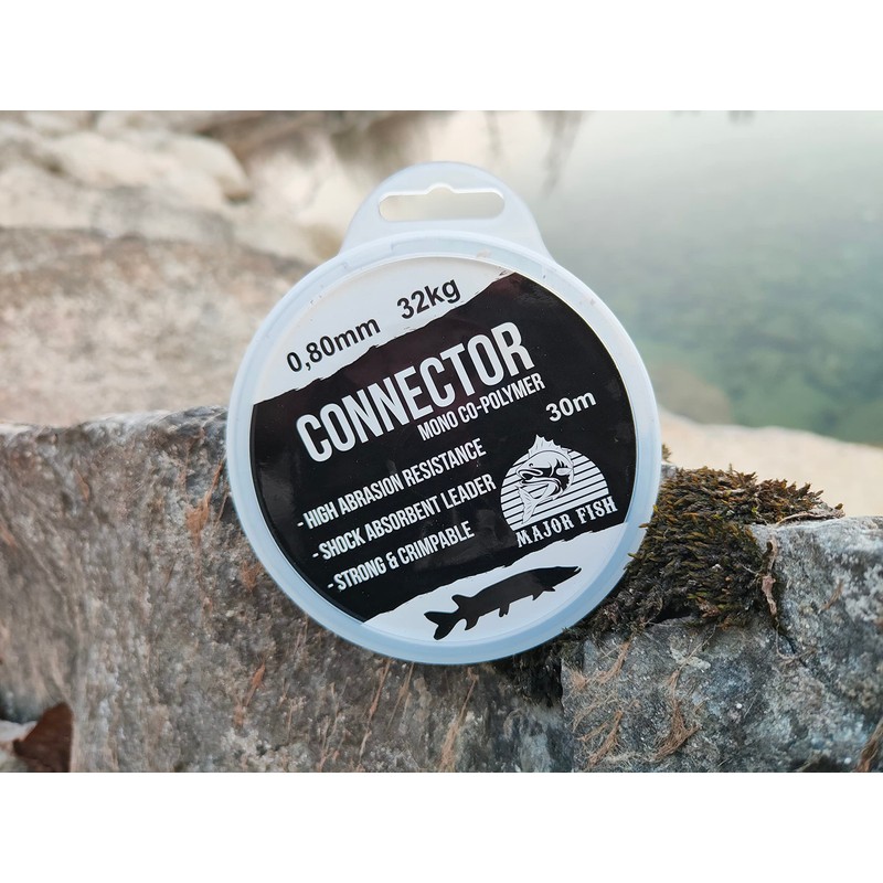 Major Fish Connector Shock Leader Hardmono Line Leader Material 1.00