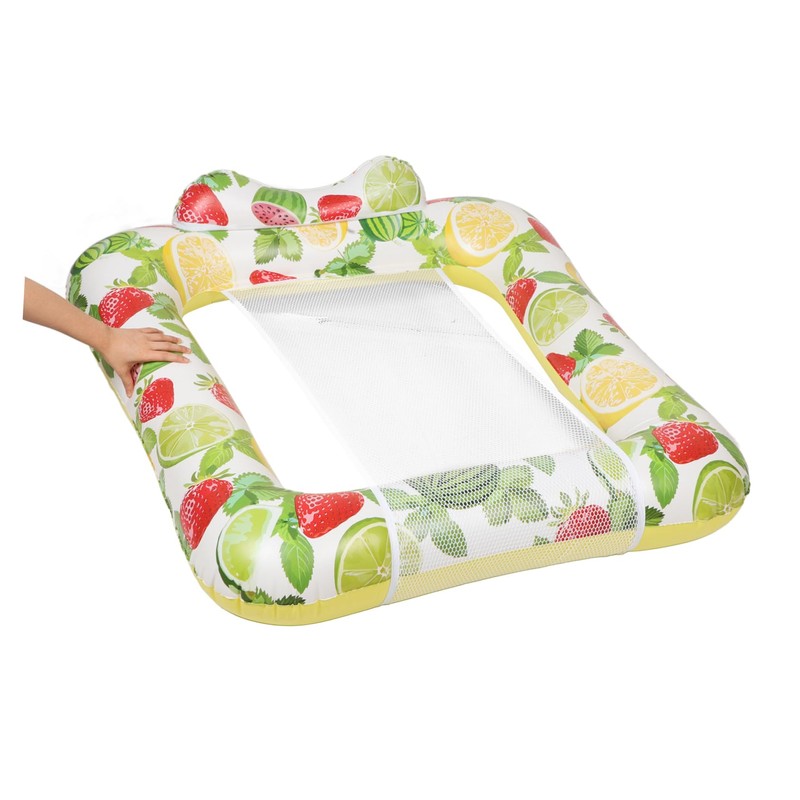 KONTONTY Pool Floating Chair Mesh Lounge Adult Pool Float Hammock