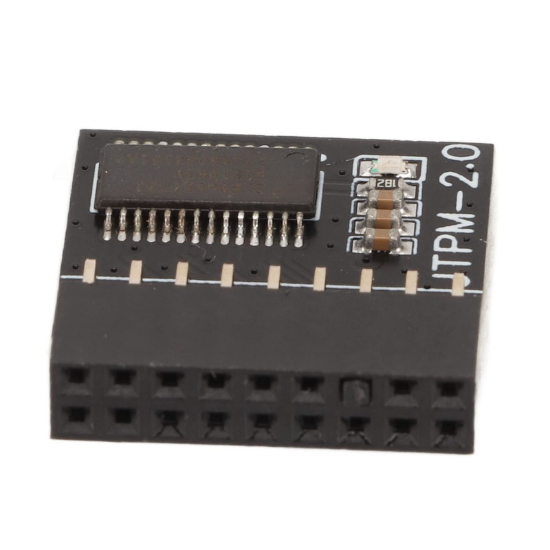 TPM2.0 Module,Secure Storage 18 Pin TPM2.0 Encryption Security Module,Reserved Memory