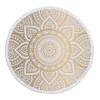 MOUNAY Round Microfiber Mandala Beach Towel Hippie Boho Beach Towel