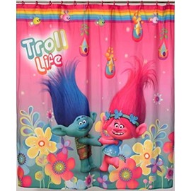 Trolls Hugfest Shower Curtain