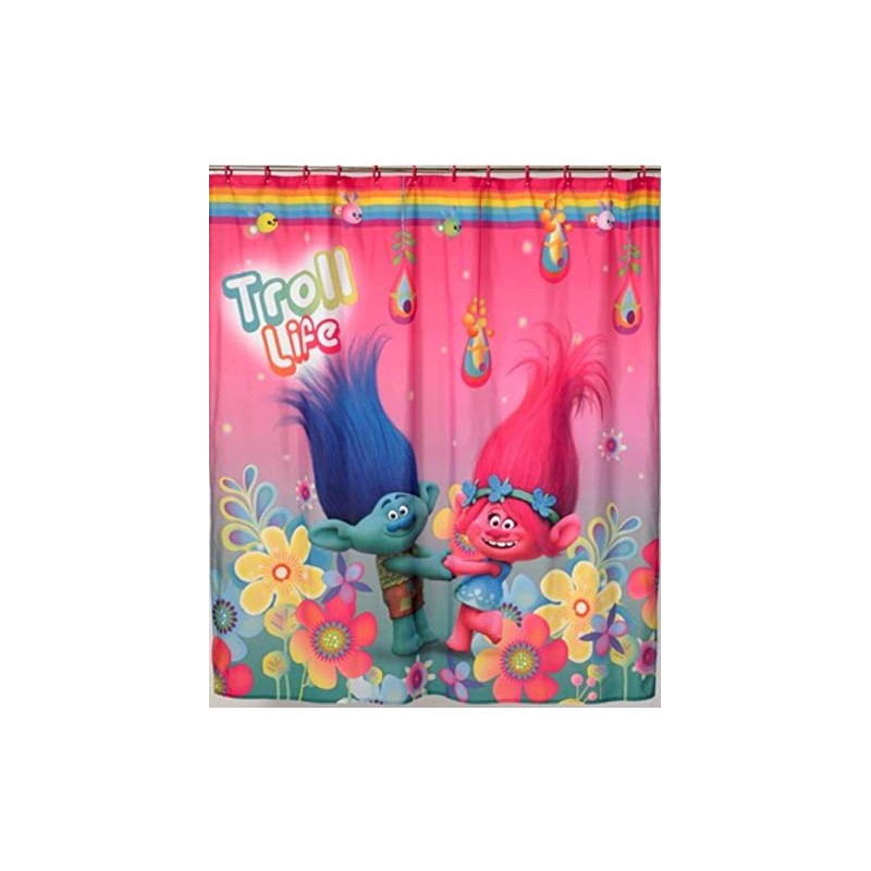 Trolls Hugfest Shower Curtain