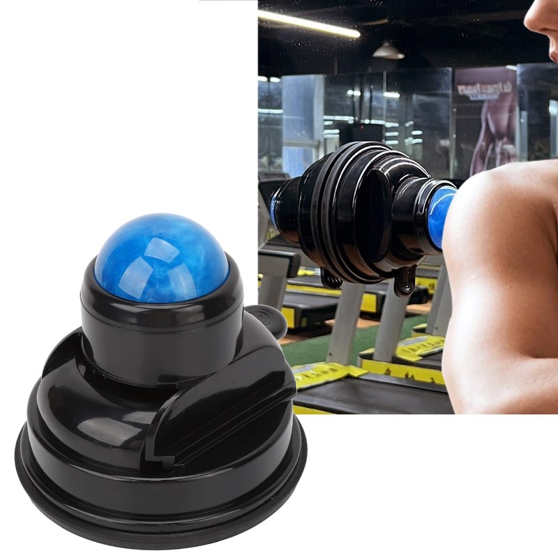 Massage Ball Roller,Hands Free 360 Degrees Rotation Deep Tissue Mountable
