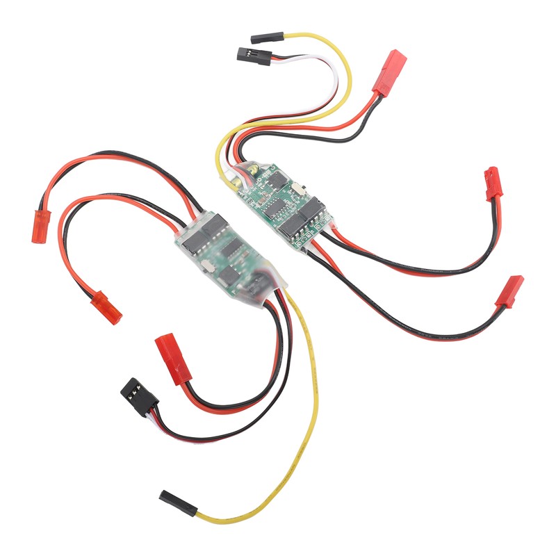 2PCS Brushed ESC Two Way Bidirectional Waterproof 5A Differential ESC