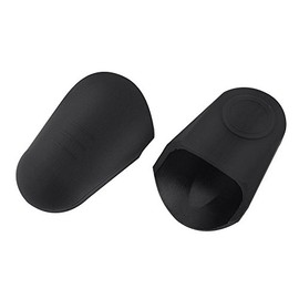 Bnineteenteam 2 Pieces Rubber Sax Saxophone Clarinet Mouthpiece Cap Saxophone Mouthpiece Protector Saxophone Accessories (Black) Musical Instrument Accessories