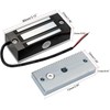 Electromagnetic Lock 130LBS 60KG Holding Force Electric Magnetic Door Lock
