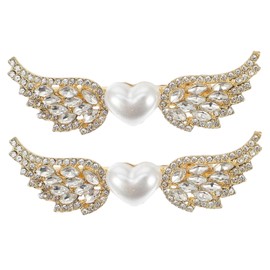 FOMIYES 6 Pcs Angel Hairpin Elegant Hair Clips Angel Wings Hair Clip Zinc Alloy Hair Clip Hair Clips for Barrettes Christmas Stocking Stuffers Christmas Party Wedding