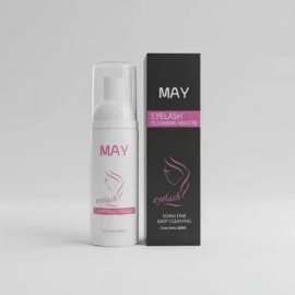 12 Espumas De Limpieza Extensiones De Pestañas May 60ml                                                                                               