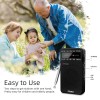 PRUNUS J-166 Portable Radio AM FM Battery Operated Radio with
