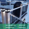 Sumaote Solar Post Lights, 6000K Cold White Solar Post Cap