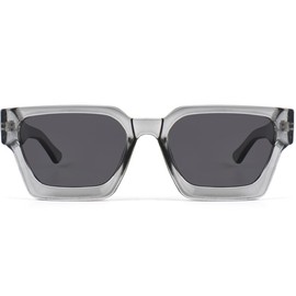 GFUIARA Trendy Square Sunglasses for Men Women Fashion Thick Rectangle Sun Glasses UV Protection Shades Designer Style