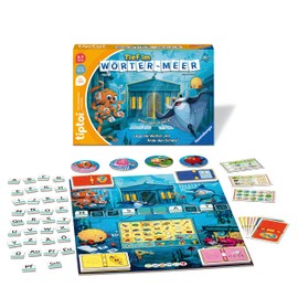 Ravensburger tiptoi 00103 Deep in the Sea of Words, Game for Children from 5-7 Years, for 1-4 Players
