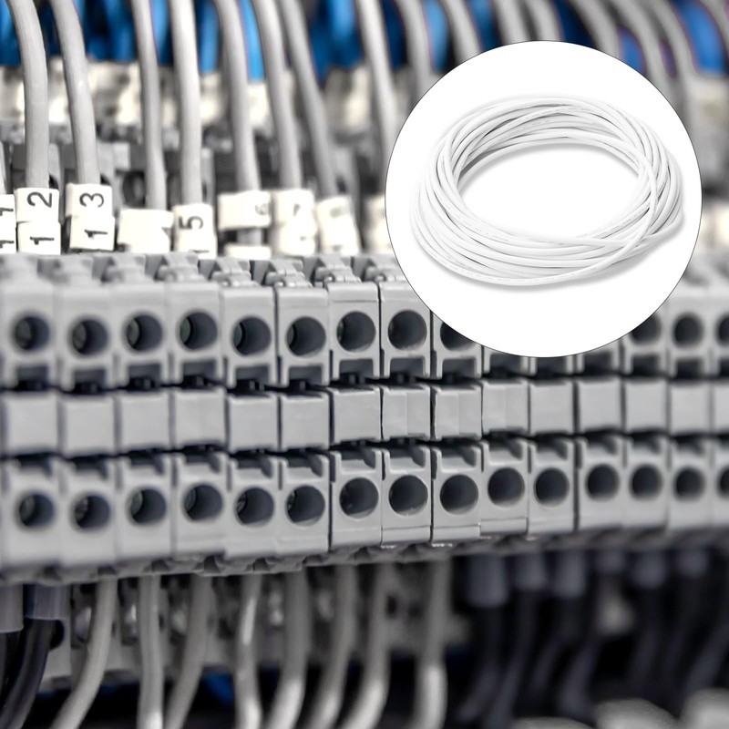 10 Metres White Two-Conductor Cable 24AWG Cable Power Cable 2