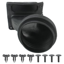 Carbhub 77072385 Air Inlet Intake Duct Tube Fit for 2015-2022 Dodge Challenger Hellcat Black Replace 77072385