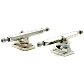 RACOFSB A2 Pro Fingerboard Trucks 36mm 34mm 32mm for Professional Finger Skateboard (36mm Chrome)