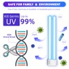coospider-repta 2 Pack 18 Watts UV Light Bulb Replacement UV