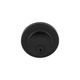 Gainsborough TradePro Cass Round Single Cylinder Deadbolt Lock, Matt Black