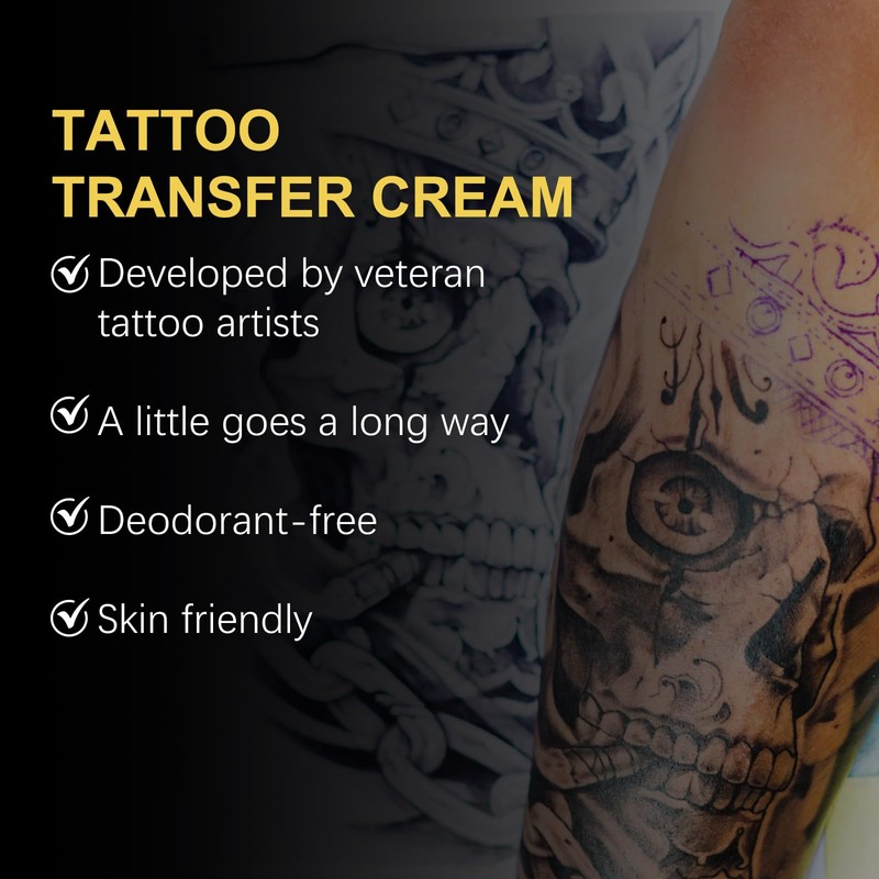 Tattoo Stencil Transfer Gel 150ml, Safe and Long-Lasting Professional Tattoo
