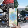 Enwye Universal Magnetische Anti-Lost Tracker Halterung für Motorrad Auto iOS