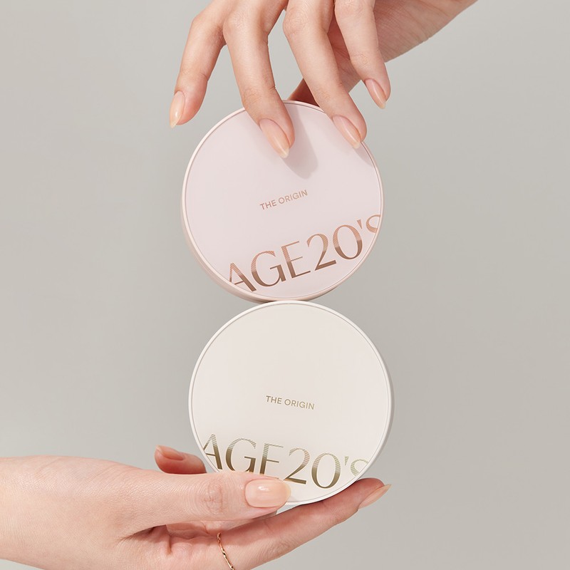 Age 20's Di-OriGene Essence Pact 12.5g + Refill 12.5g, Shade