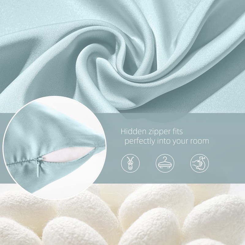 Mulberry Silk Pillowcase - Soft, Breathable, Smooth Both Sided Natural