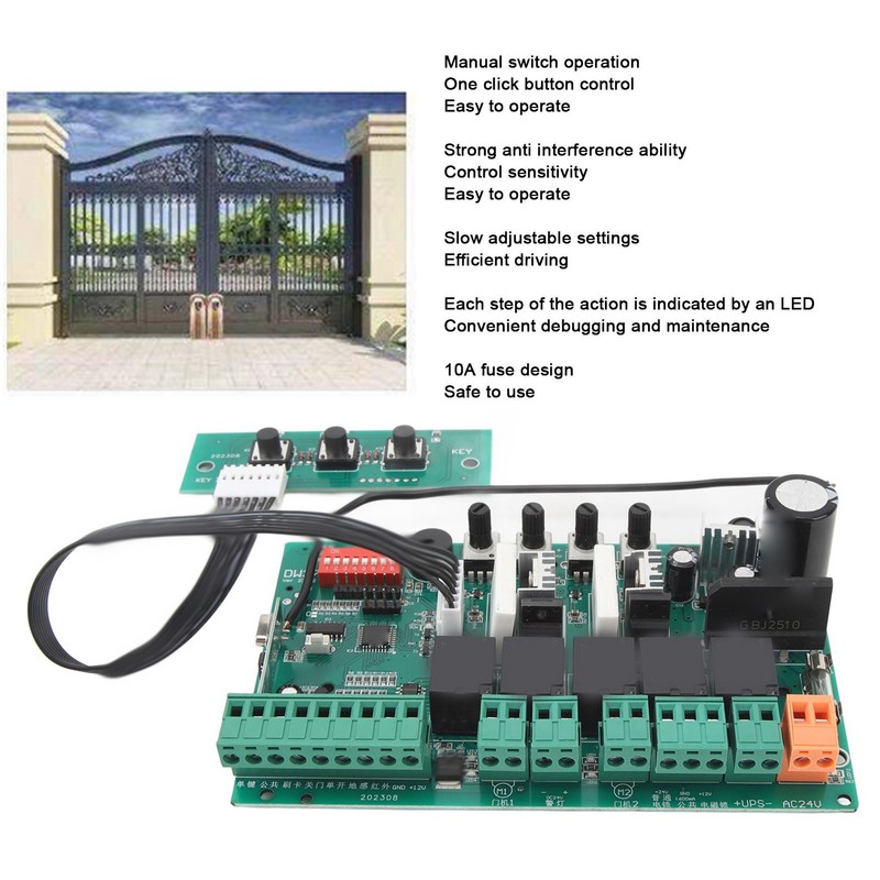 Sliding Gate Motor Control Board Electric Sliding Gate Motor Control