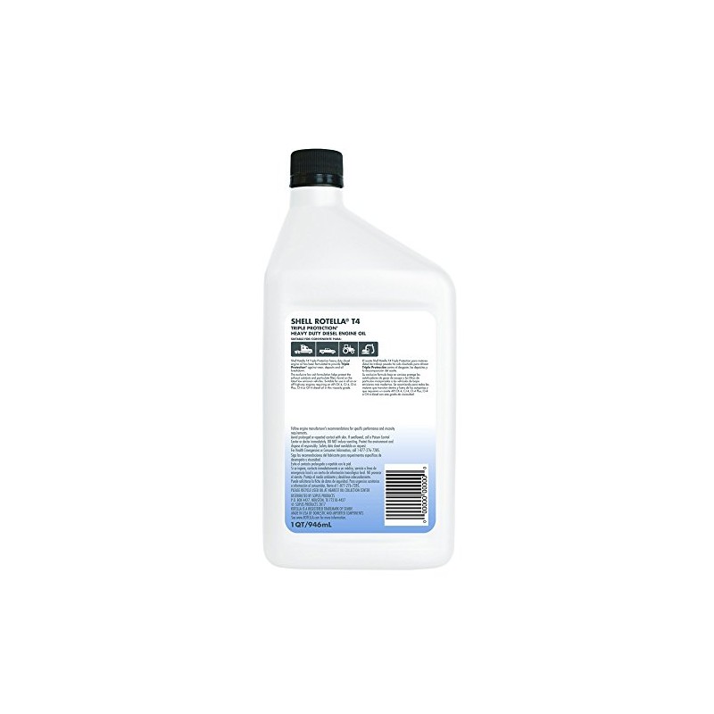 Rotella 550019919 T Triple Protection 15W-40 Heavy Duty Diesel Engine